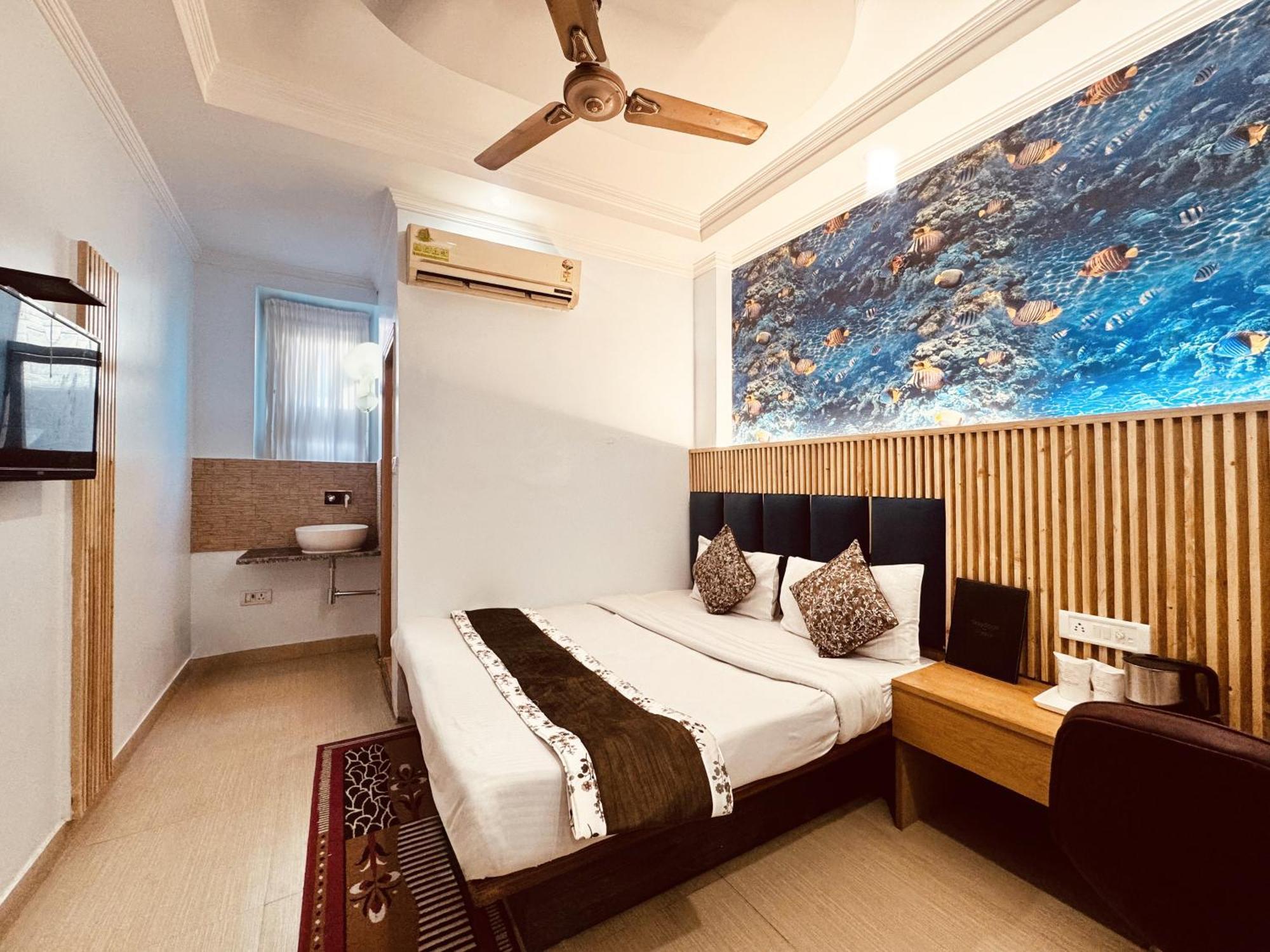 Hotel Jai Balaji, Paharganj, New Delhi Railway Station Экстерьер фото