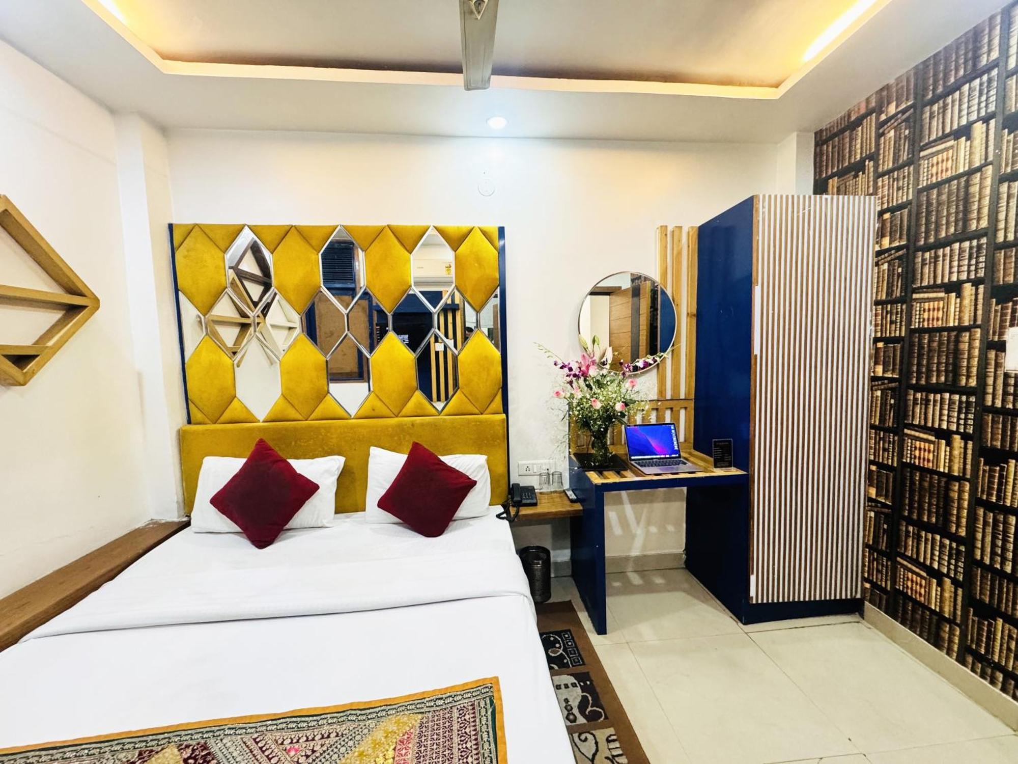 Hotel Jai Balaji, Paharganj, New Delhi Railway Station Экстерьер фото